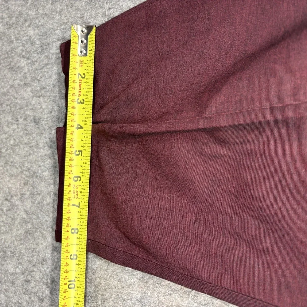 True Vintage Policy Designs Trouser Pants Rayon Maroon Men's 34x26 Balloon 60s